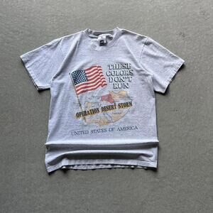 Vintage 1990 USA Operation Desert Storm T-Shirt